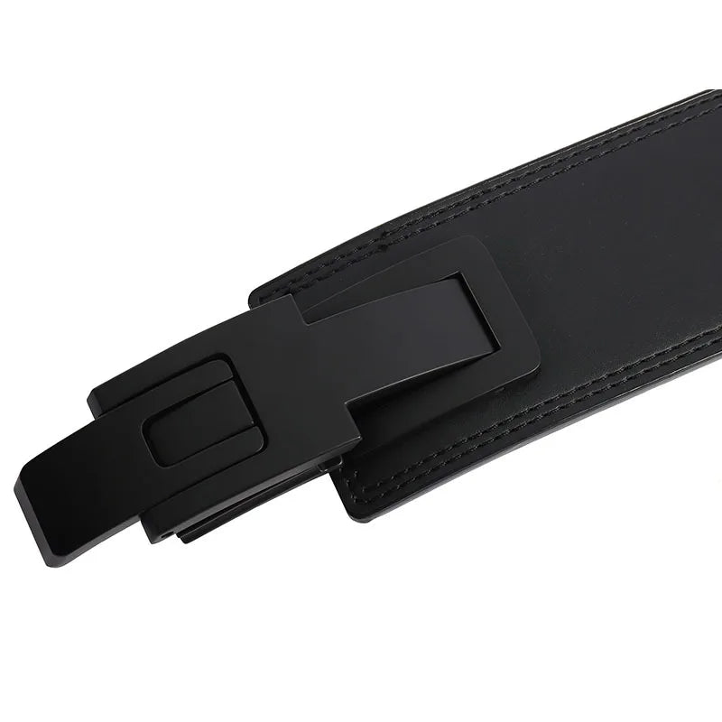 13mm Heavy Duty Powerlifting Lever Belt Cowhide Leather