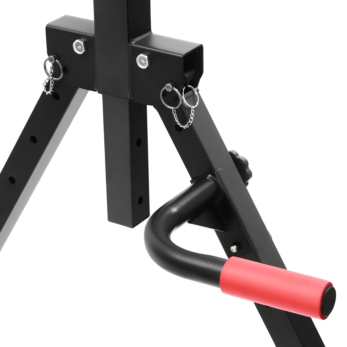 Adjustable Pull Up Bar, 440lb Load Foldable Home Gym Multi-Function Training Station