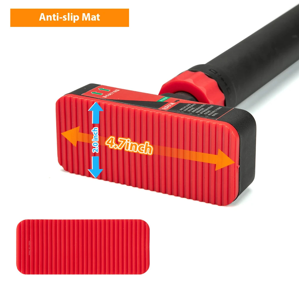 Strength Training Pull-up Bars with Level Gauge 27.17in–36.22in Adjustable Width 440lbs Max Load Capacity Chin Up Bar For Doorway
