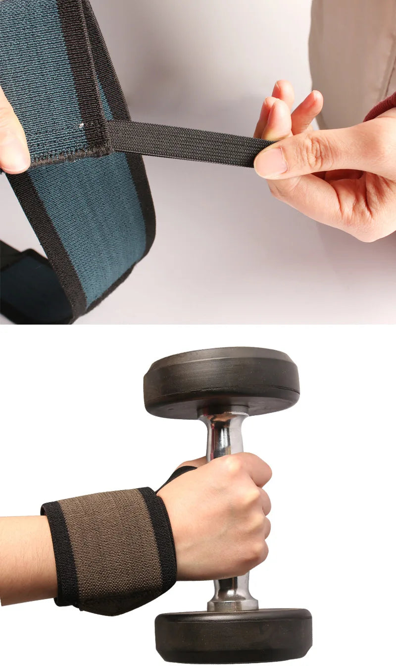 Weight Lifting Wrist Wraps With Padded Thumb Brace