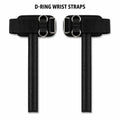 D-Ring Wrist Straps Gym Lifting Support, Heavy Duty Cable Attachment With Wrist Support Padsg