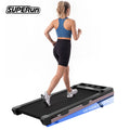 Superun 3.0HP Walking Pad|Under Desk Treadmill|9% Incline|Adjustable Speed 1-6KM/H|LCD display|300lbs weight limit