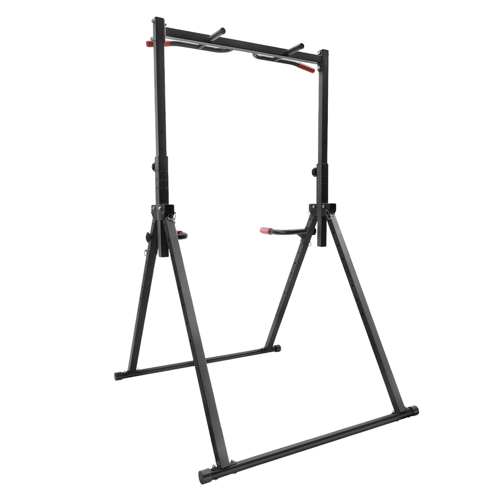 Adjustable Pull Up Bar, 440lb Load Foldable Home Gym Multi-Function Training Station