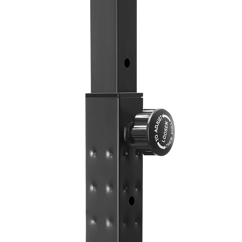 Adjustable Pull Up Bar, 440lb Load Foldable Home Gym Multi-Function Training Station